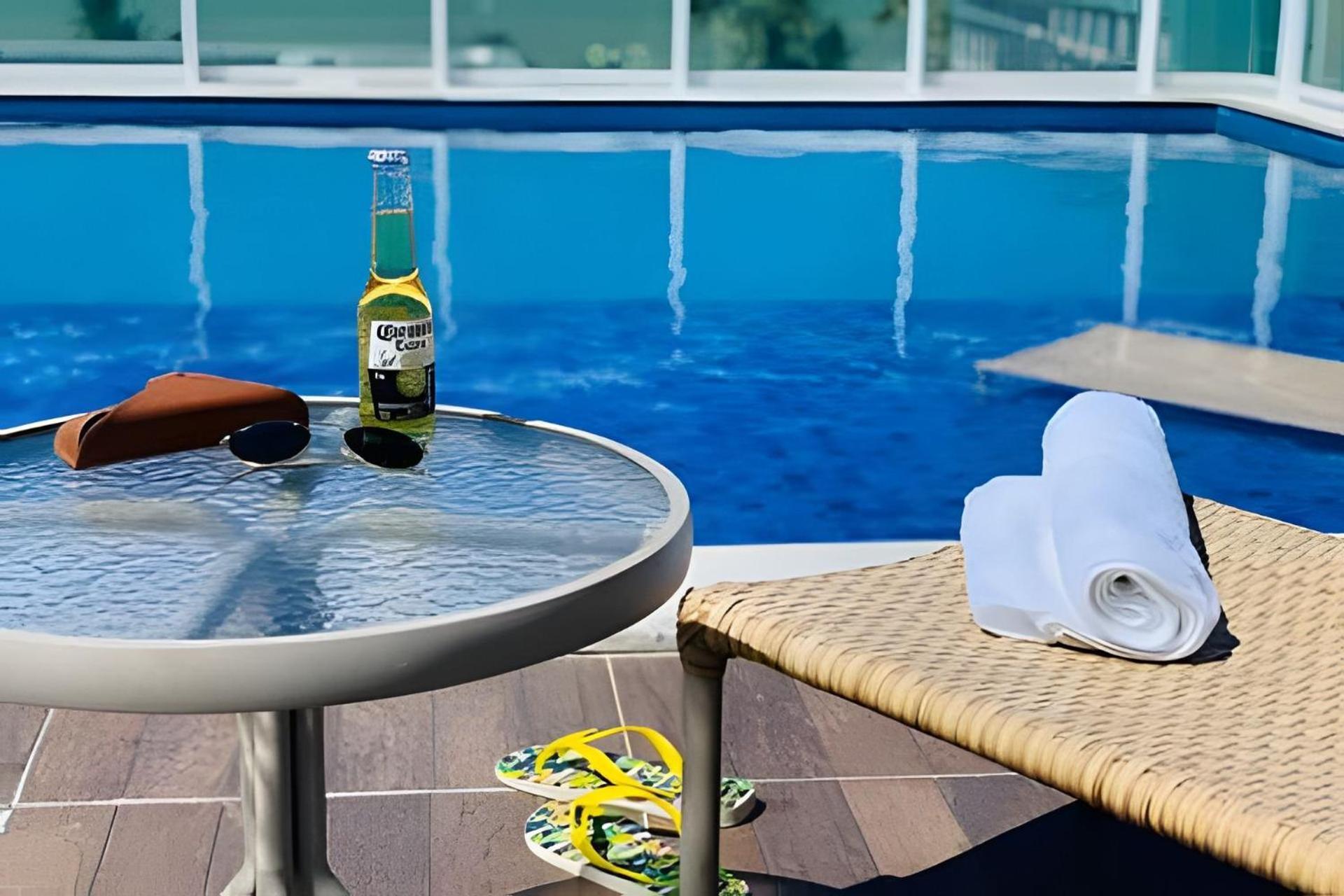 João Pessoa Apto Com Piscina Rooftop Em Cabo Branco. 아파트 외부 사진