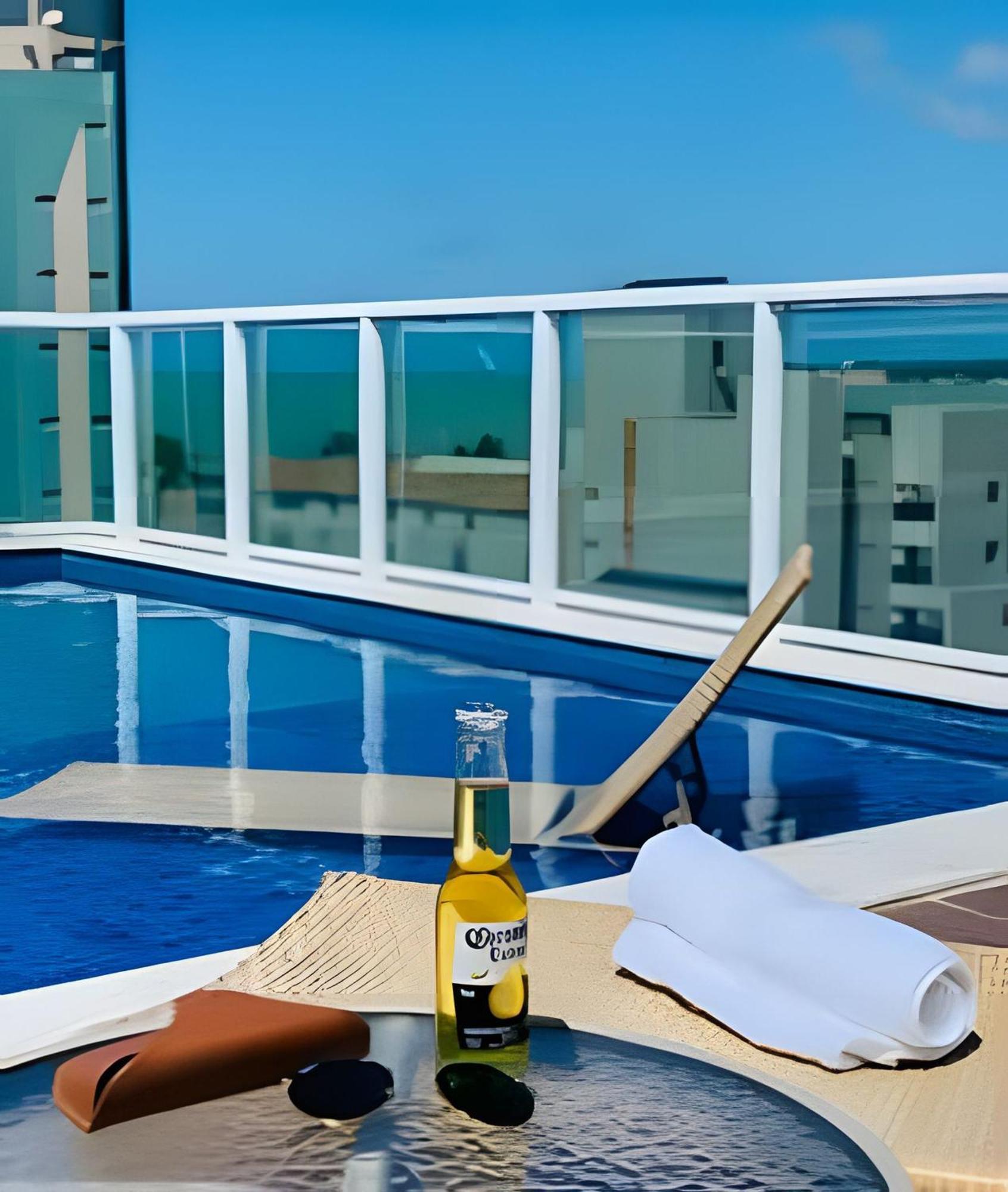 João Pessoa Apto Com Piscina Rooftop Em Cabo Branco. 아파트 외부 사진
